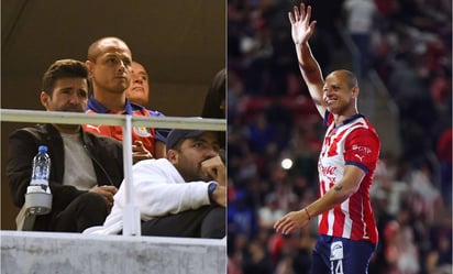 El eufórico festejo de Chicharito Hernández en el gol de las Chivas contra Toluca