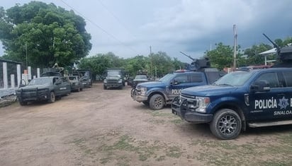 Fuerzas federales realizan operativo en la comunidad de Pueblos Unidos, Culiacán