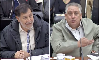 Noroña choca con Acosta Naranjo en el INE; 'viene de la mano de Bartlett a hablar del 88'