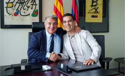 Joan Laporta abre la puerta a Rafael Márquez para llegar al primer equipo