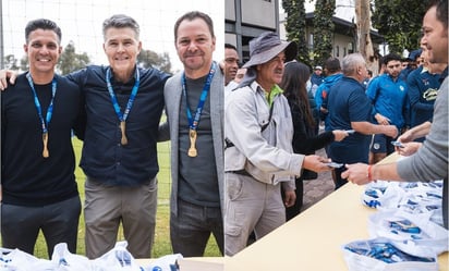 América entrega medallas de campeón a trabajadores del club