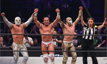 VIDEO: El espectacular triunfo de Místico, Máscara Dorada, Hechicero y Volador Jr en Estados Unidos