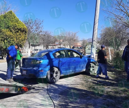 Troca genera choque en la nogalera: dos lesionados