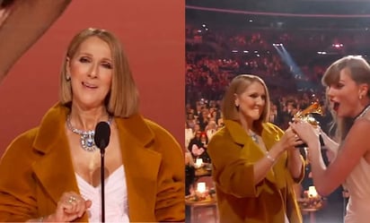 Critican a Taylor Swift por 'ignorar' a Céline Dion en los Grammy