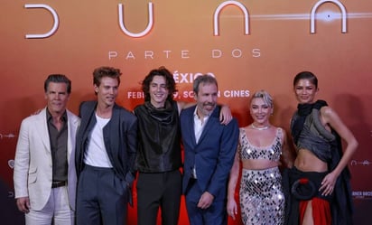 Zendaya y Timothée Chalamet presentan en México 'Duna: parte dos'