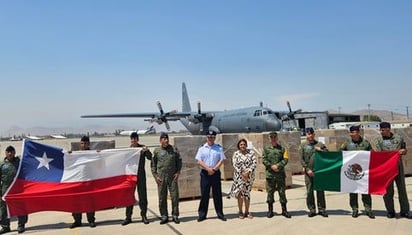 Llega a Chile primer cargamento de ayuda humanitaria de México