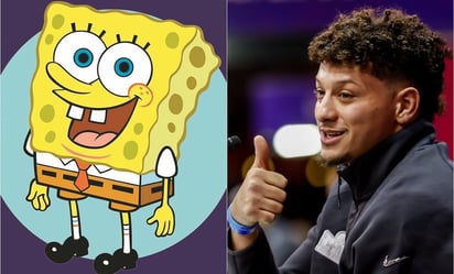 Patrick Mahomes, fan de toda la vida de Bob Esponja