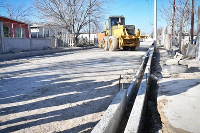 En el ejido Piedras Negras será pavimentando el callejón del olvido; la obra estará lista en mes y medio