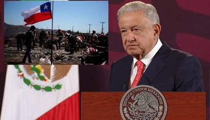 AMLO expresa sus condolencias a Gabriel Boric por fallecidos tras incendios