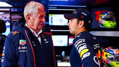 Helmut Marko ve posible la dupla Checo-Verstappen para 2025