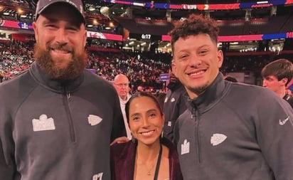 NFL: 'Eres una estupenda jugadora': Patrick Mahomes llena de elogios a la mexicana Diana Flores