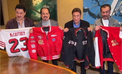 Los Tigres del Norte presumen su apoyo a los 49ers para el Super Bowl LVIII