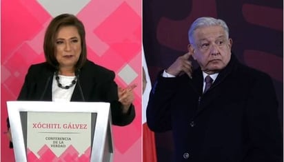 Xóchitl Gálvez reta a AMLO a un debate en inglés