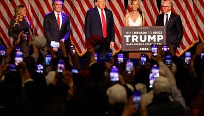 Trump gana los caucus en Nevada con 99% de los votos