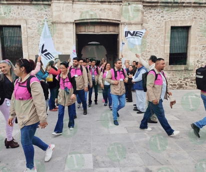 Distrito 03 del INE da salida a supervisores y capacitadores de la jornada electoral