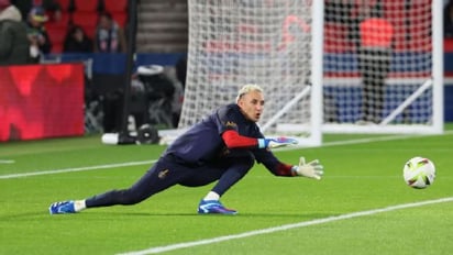 Keylor Navas no tuvo sobresaltos en su regreso al arco del PSG