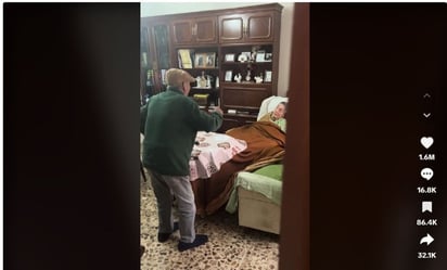 VIDEO: Amor incondicional: abuelito alegra con un baile a su esposa, que sufre Alzheimer