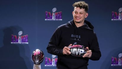 Patrick Mahomes revela mensaje al medio tiempo del Super Bowl