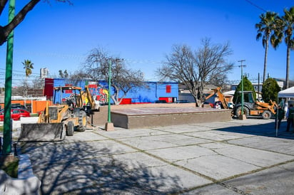 Plaza de la colonia 28 de Junio, es rehabilitada