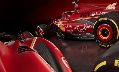 Ferrari presentó el espectacular SF-24 para la nueva temporada de la F1