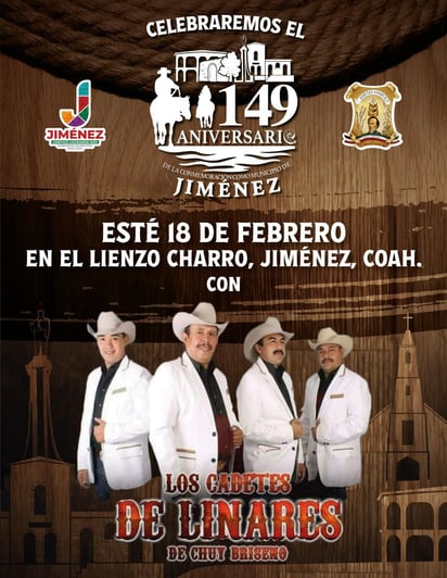  La alcaldesa de Jiménez Invito a la celebración del 149 aniversario