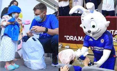 Cruz Azul visita Hospital en Tláhuac en marco del Día Internacional de la lucha contra el Cáncer Infantil