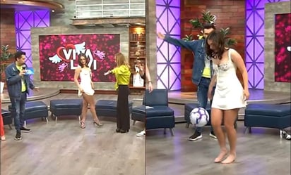 Nikkole Teja dejó el futbol profesional y fue presentada como conductora de Multimedios