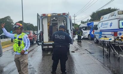 Denuncian en redes malas condiciones en rutas de Q. Roo, tras accidente donde fallecieron 6 personas