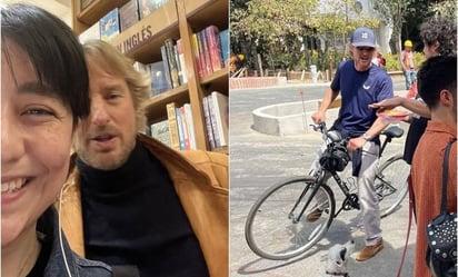 Owen Wilson sorprende a fans al ser captado en distintas zonas de la CDMX