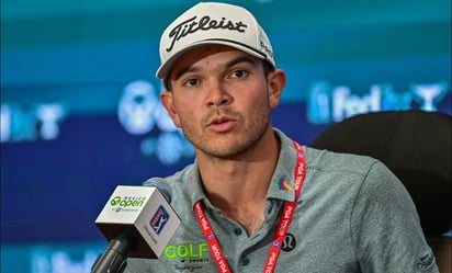 Raúl Pereda acepta no tener presión por competir en el Mexico Open at Vidanta 2024 con tarjeta del PGA Tour