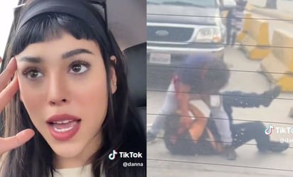 Danna Paola graba brutal pelea entre vendedores en Tijuana: 'vivímos una pelea épica'; VIDEO