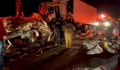 Sujeto de NL falleció en accidente en kilómetro 52