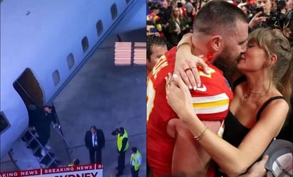 Taylor Swift le prestó su avión privado a Travis Kelce para ir a verla a su concierto en Australia