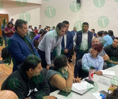 Pimentel sostiene mesas de trabajo en la Unidad Norte