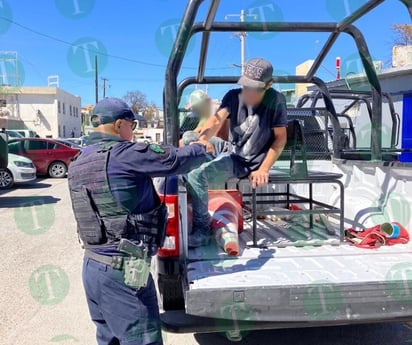 Dos hombres fueron detenidos por incendio de neumáticos en Monclova