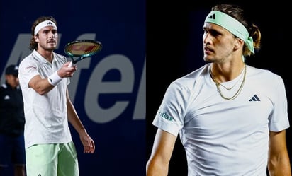 Stefanos Tsitsipas y Alexander Zverev se instalan en la semifinal del Abierto de Los Cabos