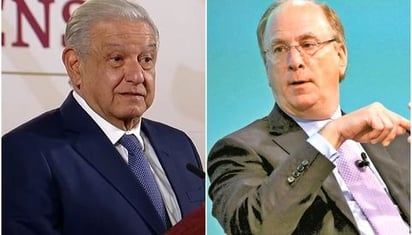 AMLO plantea a Larry Fink importancia de que EU atienda crisis del fentanilo