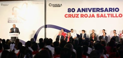 Saltillo: Celebra los 80 años de servicio de calidad que la Cruz Roja ha brindado a la comunidad.