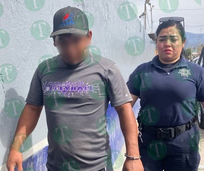 Arrestan a hombre por brutal agresión a su esposa frente a su hija en Monclova