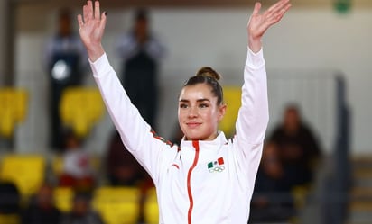 La gimnasta mexicana Dafne Navarro avanza a las semifinal en la Copa del Mundo de Gimnasia de Trampolín