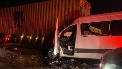 Reportan al menos 10 muertos por choque en la carretera a Rioverde, San Luis Potosí