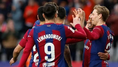 Barcelona golea a Getafe en LaLiga de España