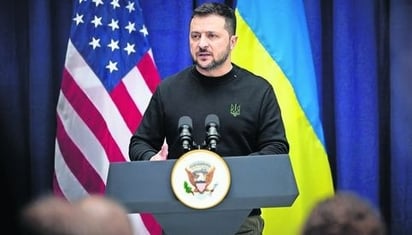 Zelensky pide a sus aliados del G7 que entreguen la ayuda militar 'a tiempo'