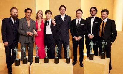 Triunfo de 'Oppenheimer' y 'The Bear' en los Premios SAG