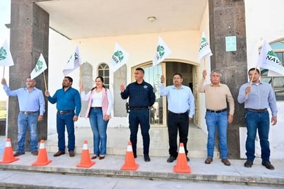 Se está llevando a cabo el reacondicionamiento del edificio de seguridad pública en la V. Carranza de Nava