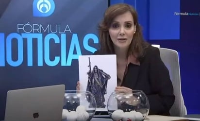 Lilly Téllez compara a AMLO con la santa muerte y lo llama 'narcopresidente'