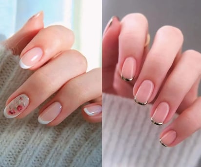 Uñas baby french: la tendencia que desplaza al clásico manicure en 2024: Las uñas baby french son una versión más sutil y moderna del clásico manicure francés.