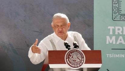 AMLO: Tramo 5 Norte del Tren Maya es el que ha tenido más problemas