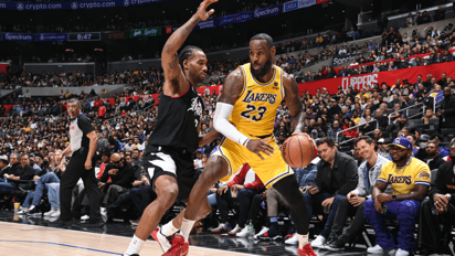 LeBron y Lakers dejan lo mejor para el final y vencen a Clippers