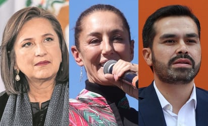 INE da luz verde a registros de Sheinbaum, Xóchitl y Máynez rumbo a la presidencia